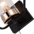Бра с выключателем Celaeno A7004AP-1BK