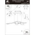 Подвесная люстра Arte Lamp ORACLE A2964SP-75PB