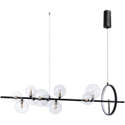 Подвесная люстра Arte Lamp SATURN A7790SP-50BK