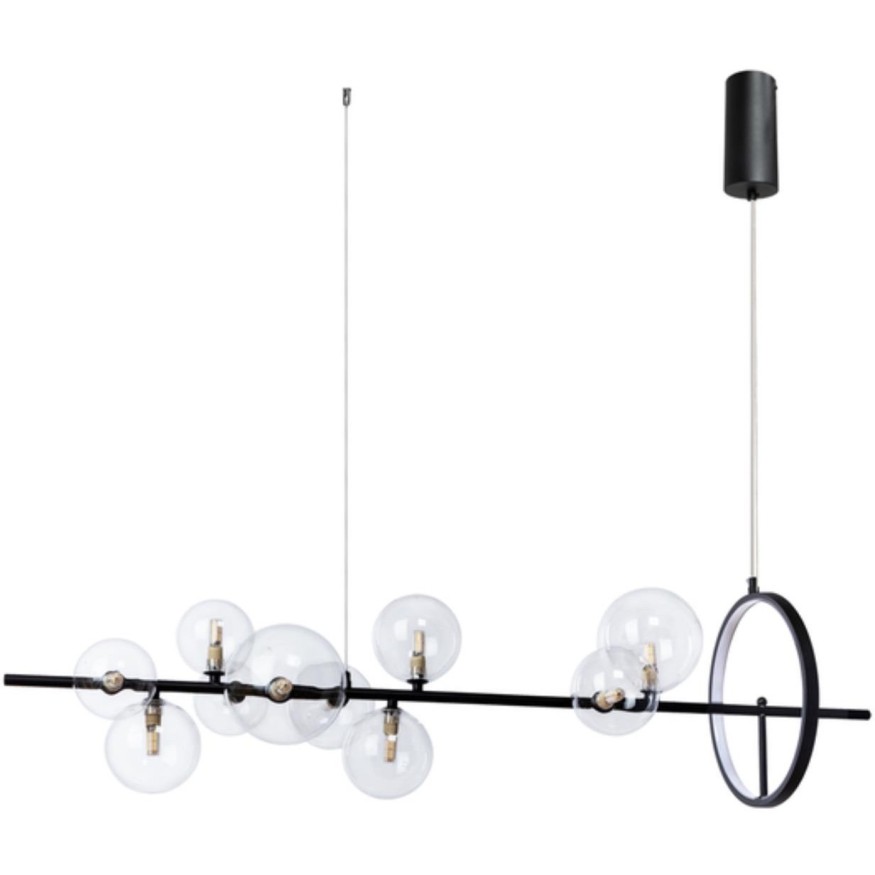 Подвесная люстра Arte Lamp SATURN A7790SP-50BK