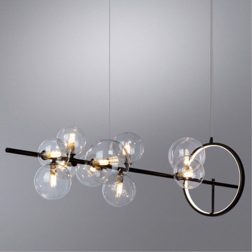 Подвесная люстра Arte Lamp SATURN A7790SP-50BK