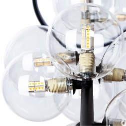 Подвесная люстра Arte Lamp SATURN A7790SP-50BK