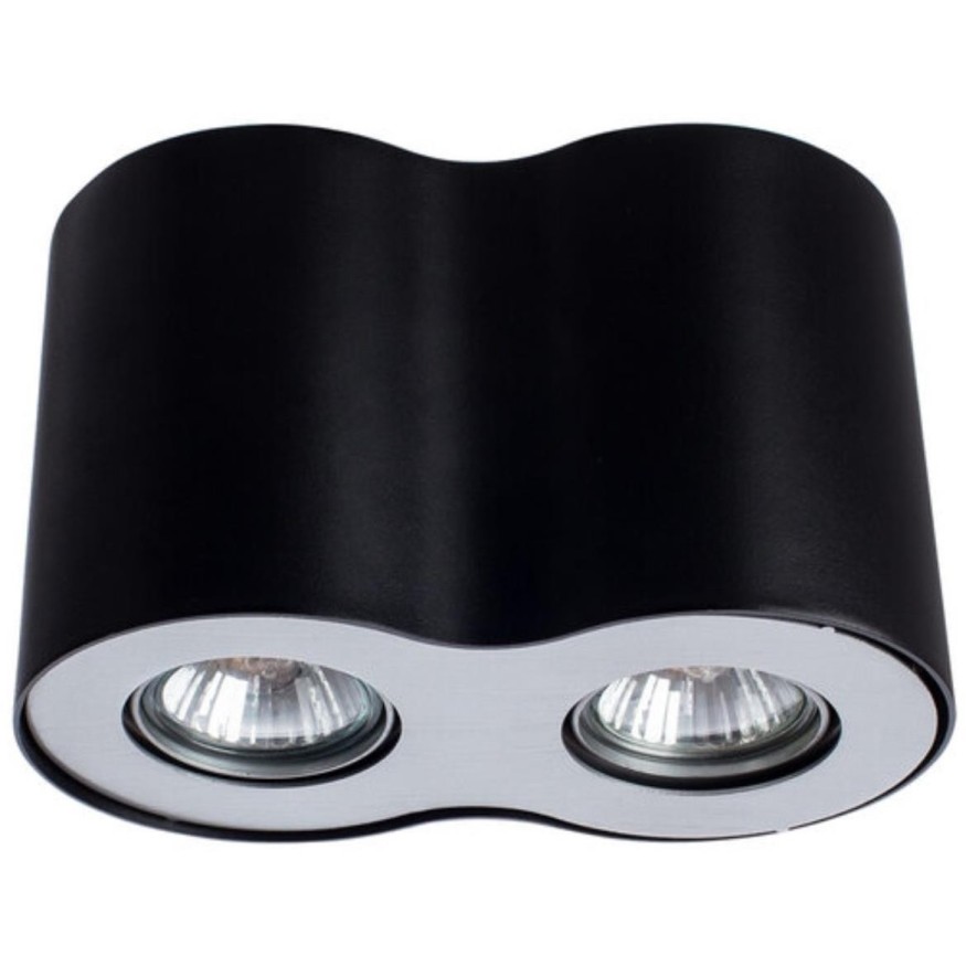 Накладной потолочный светильник Arte Lamp A5633PL-2BK FALCON под лампы 2xGU10 50W