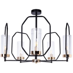 Люстра потолочная Arte Lamp A7004PL-5BK CELAENO под лампы 5xE14 60W
