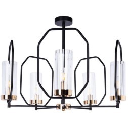 Люстра потолочная Arte Lamp A7004PL-5BK CELAENO под лампы 5xE14 60W