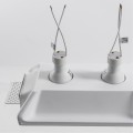 Гипсовый светильник под покраску Arte Lamp A9214PL-2WH INVISIBLE под лампы 2xGU10 35W
