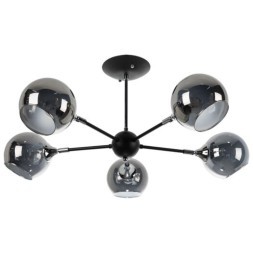 Люстра потолочная Arte Lamp A2708PL-5BK LAGOS под лампы 5xE27 60W