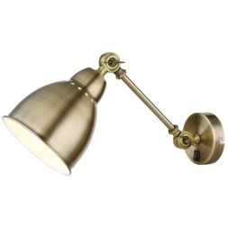 Спот на гибкой ножке Arte Lamp A2054AP-1AB Braccio под лампу 1xE27 60W