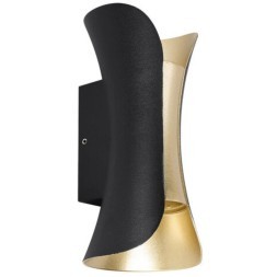 Фасадный светильник Arte Lamp ALBA A6405AL-2BK