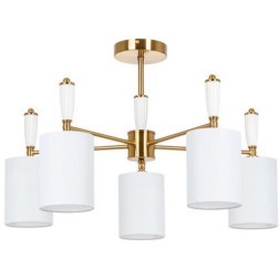 Люстра на штанге Arte Lamp WAVERLEY A4102PL-5PB