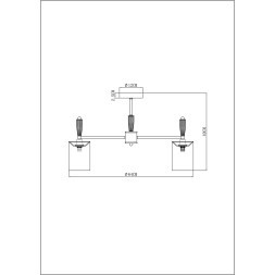Люстра на штанге Arte Lamp WAVERLEY A4102PL-5PB
