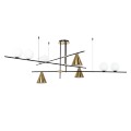 Люстра потолочная Arte Lamp A7029PL-9BK JACOB под лампы 9xE27 40W