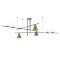Люстра потолочная Arte Lamp A7029PL-9BK JACOB под лампы 9xE27 40W