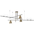 Люстра потолочная Arte Lamp A7029PL-9BK JACOB под лампы 9xE27 40W