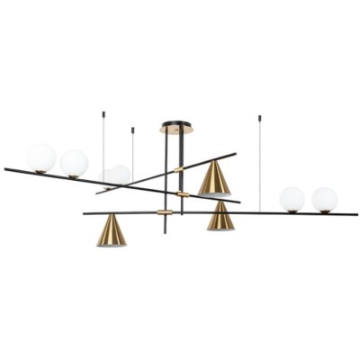 Люстра потолочная Arte Lamp A7029PL-9BK JACOB под лампы 9xE27 40W