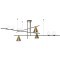Люстра потолочная Arte Lamp A7029PL-9BK JACOB под лампы 9xE27 40W