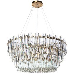 Подвесная люстра хрустальная Bellatrix 3510/17 SP-18