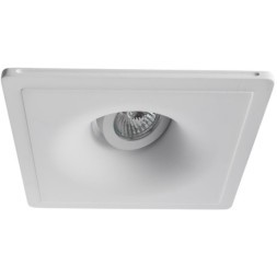 Гипсовый светильник под покраску Arte Lamp A9410PL-1WH INVISIBLE под лампу 1xGU10 35W