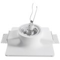 Гипсовый светильник под покраску Arte Lamp A9410PL-1WH INVISIBLE под лампу 1xGU10 35W