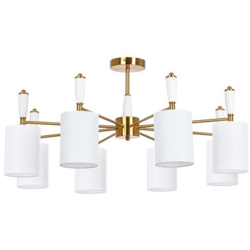 Люстра на штанге Arte Lamp WAVERLEY A4102PL-8PB