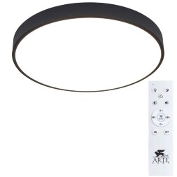 Люстра потолочная Arte Lamp A2672PL-1BK ARENA светодиодная LED 70W