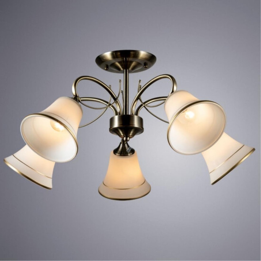 Люстра потолочная Arte Lamp A2709PL-5AB BLOSSOM под лампы 5xE27 60W