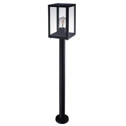 Уличный наземный светильник Arte Lamp A4569PA-1BK BELFAST IP44 под лампу 1xE27 60W