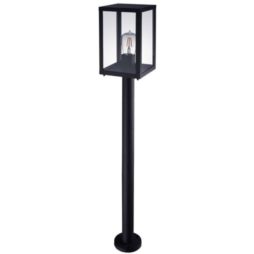 Уличный наземный светильник Arte Lamp A4569PA-1BK BELFAST IP44 под лампу 1xE27 60W