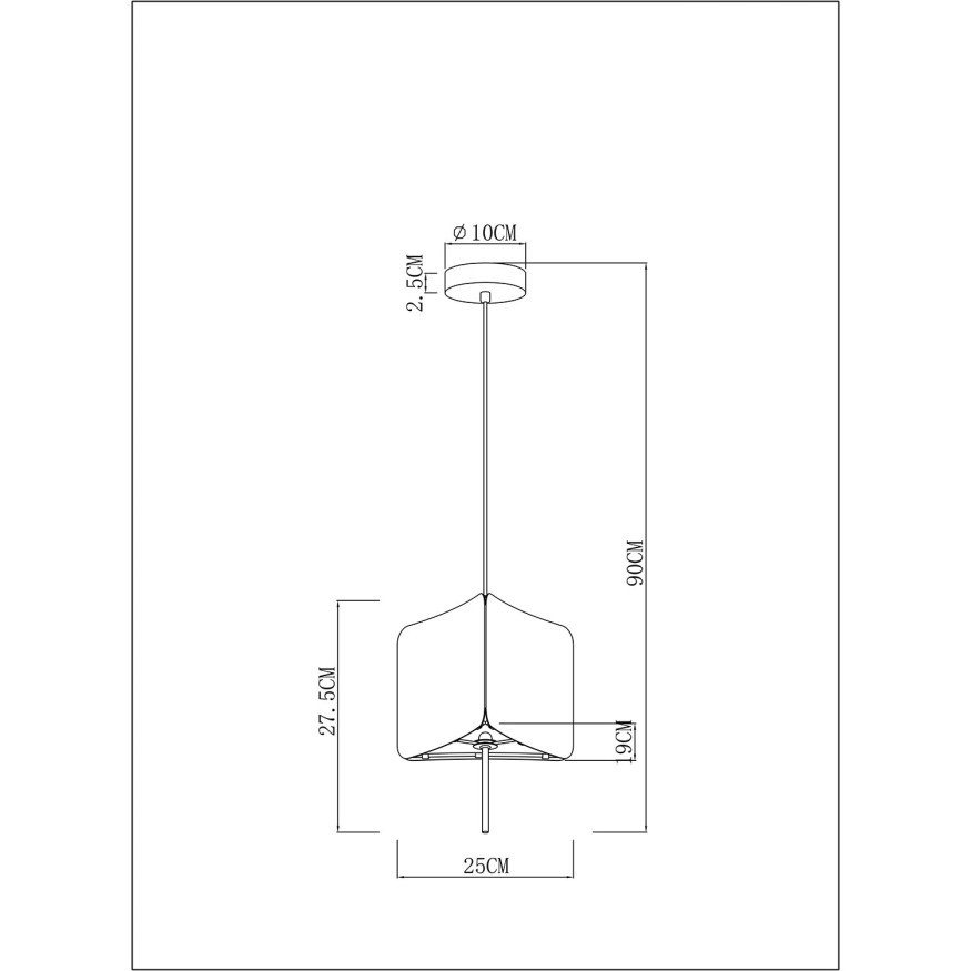 Подвесной светильник Arte Lamp TRIXIE A7084SP-1BK