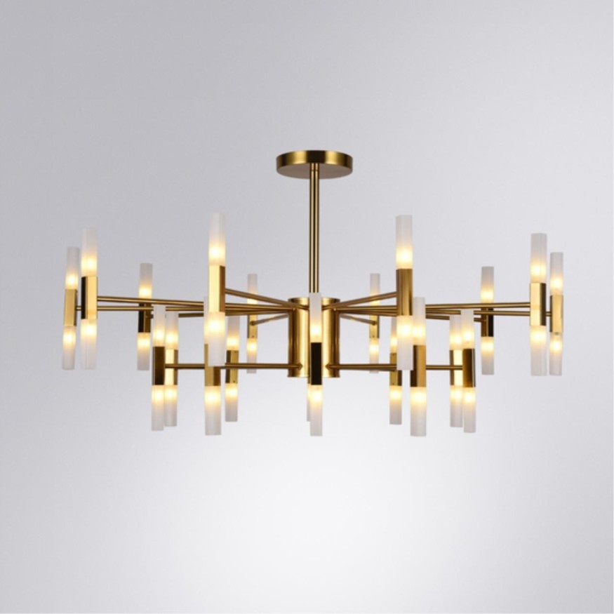 Люстра потолочная Arte Lamp A7410PL-40PB RAMONA под лампы G4 3W