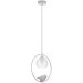 Подвесной светильник с 1 плафоном Arte Lamp A2150SP-1WG GEMELLI под лампу 1xE27 60W