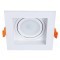 Встраиваемый светильник Arte Lamp A6662PL-1WH Simplex под лампу 1xGU10 15W