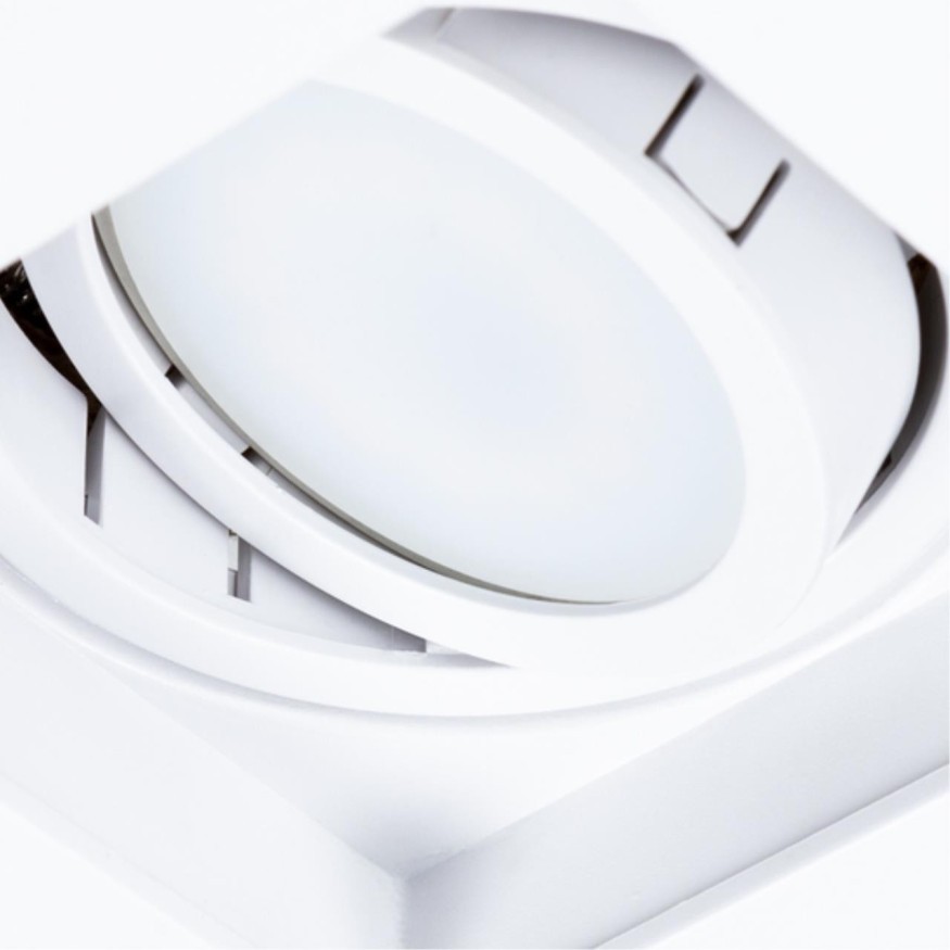 Встраиваемый светильник Arte Lamp A6662PL-1WH Simplex под лампу 1xGU10 15W