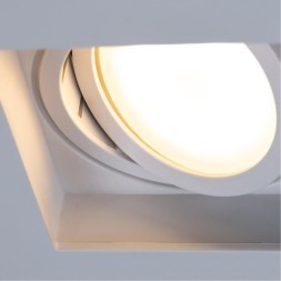 Встраиваемый светильник Arte Lamp A6662PL-1WH Simplex под лампу 1xGU10 15W