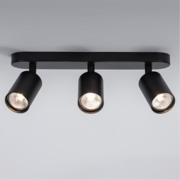 Спот потолочный Arte Lamp A3226PL-3BK AQUARIUS под лампы 3xGU10 35W