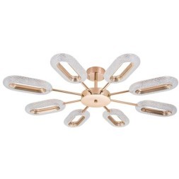 Потолочная люстра ARTE LAMP OVALE A2489PL-8GO