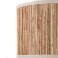 Arte Lamp STRAW A7091SP-1BK Подвесной современный светильник в эко стиле, с плафоном диаметром 30 см из натуральной вертикальной соломы, основание черный металл, макс. высота 105 см, лампа E27 1шт до 40Вт IP20 220В