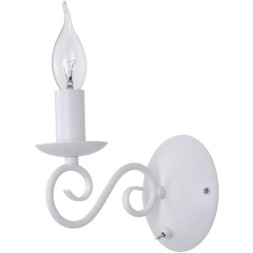 Бра Arte Lamp A1129AP-1WH ISABEL под лампу 1xE14 40W
