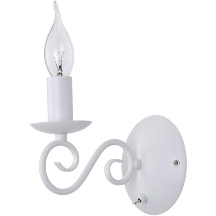 Бра Arte Lamp A1129AP-1WH ISABEL под лампу 1xE14 40W