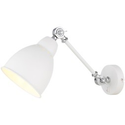 Спот на гибкой ножке Arte Lamp A2054AP-1WH Braccio под лампу 1xE27 60W