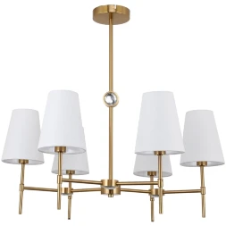 A4104LM-6PB Arte lamp DEBORA Подвесная люстра на штанге на 6 плафонов