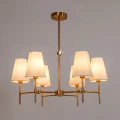A4104LM-6PB Arte lamp DEBORA Подвесная люстра на штанге на 6 плафонов