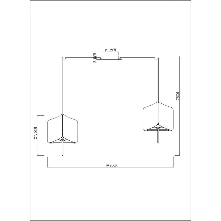 Подвесная люстра Arte Lamp TRIXIE A7084SP-8BK