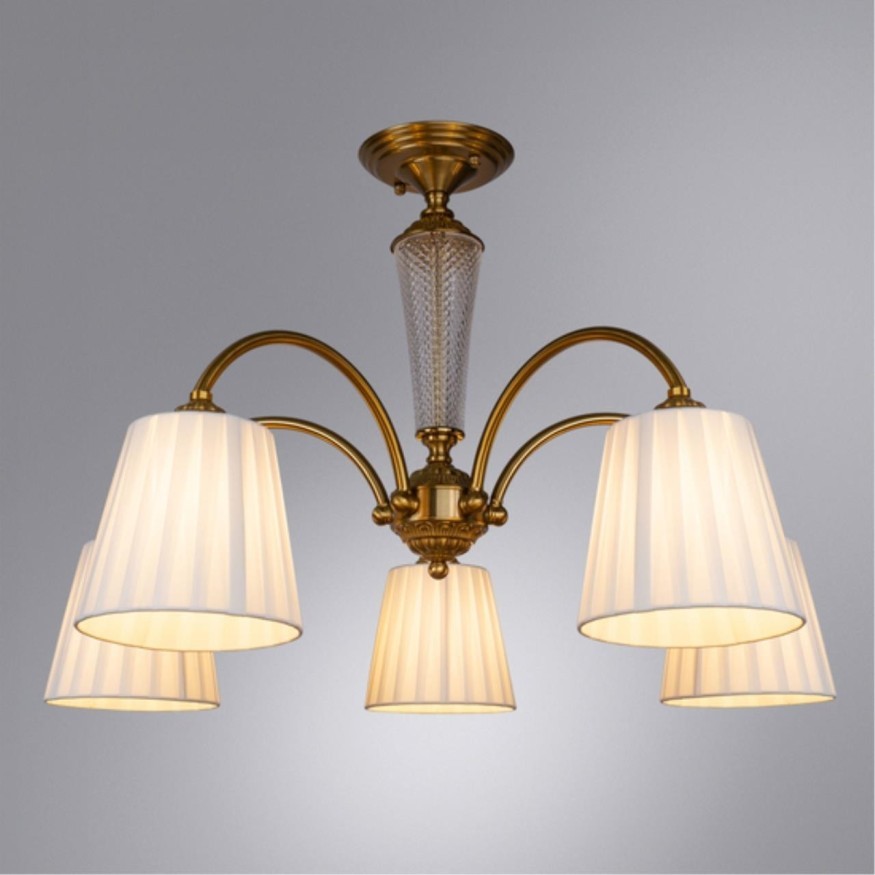 Потолочная люстра Arte Lamp GRACIE A7301PL-5PB