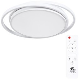 Потолочный светильник диммируемый светодиодный с пультом регулировкой цветовой температуры и яркости ночным режимом Sonny A2688PL-1WH