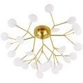 Люстра потолочная Arte Lamp A7274PL-27GO Candy под лампы G4 3W