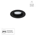 Точечный встраиваемый светильник ARTE LAMP TARF A2177PL-1BK
