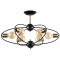 Люстра потолочная Arte Lamp A1963PL-6BK GLASGOW под лампы 6xE27 40W
