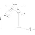 Настольная лампа Arte Lamp A2054LT-1BK BRACCIO под лампу 1xE27 60W