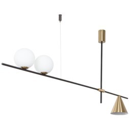 Подвесной светильник с 3 лампами Arte Lamp A7029PL-3BK JACOB под лампы 3xE27 40W